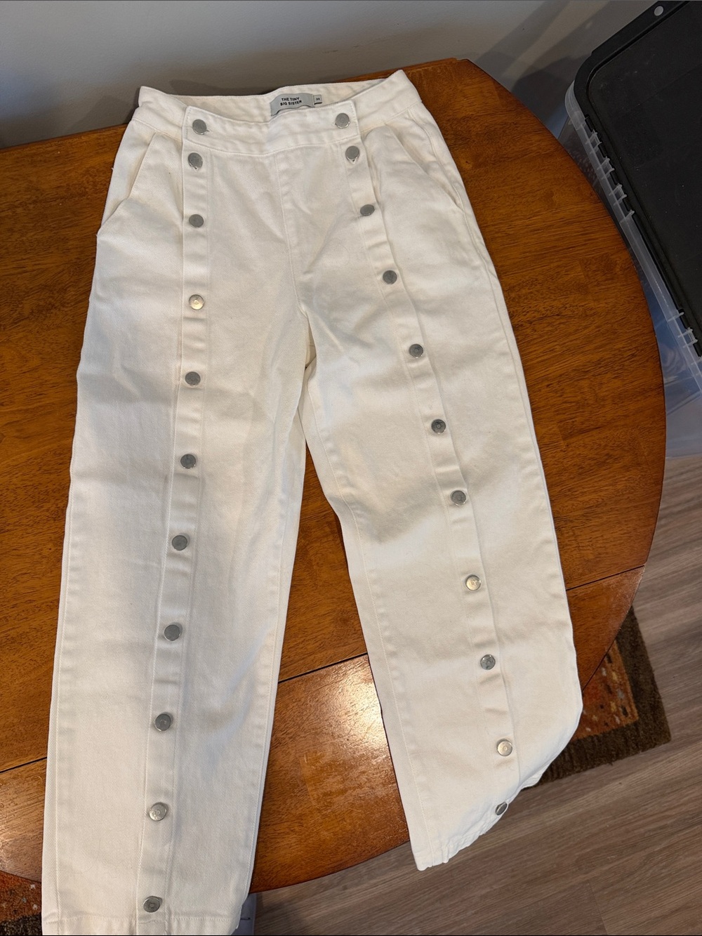 Tiny Sister 34 white pants